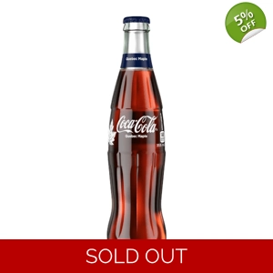 Coca-Cola Quebec Maple Soda - Canadian Coke Fizzy Drink 355ml Bottle